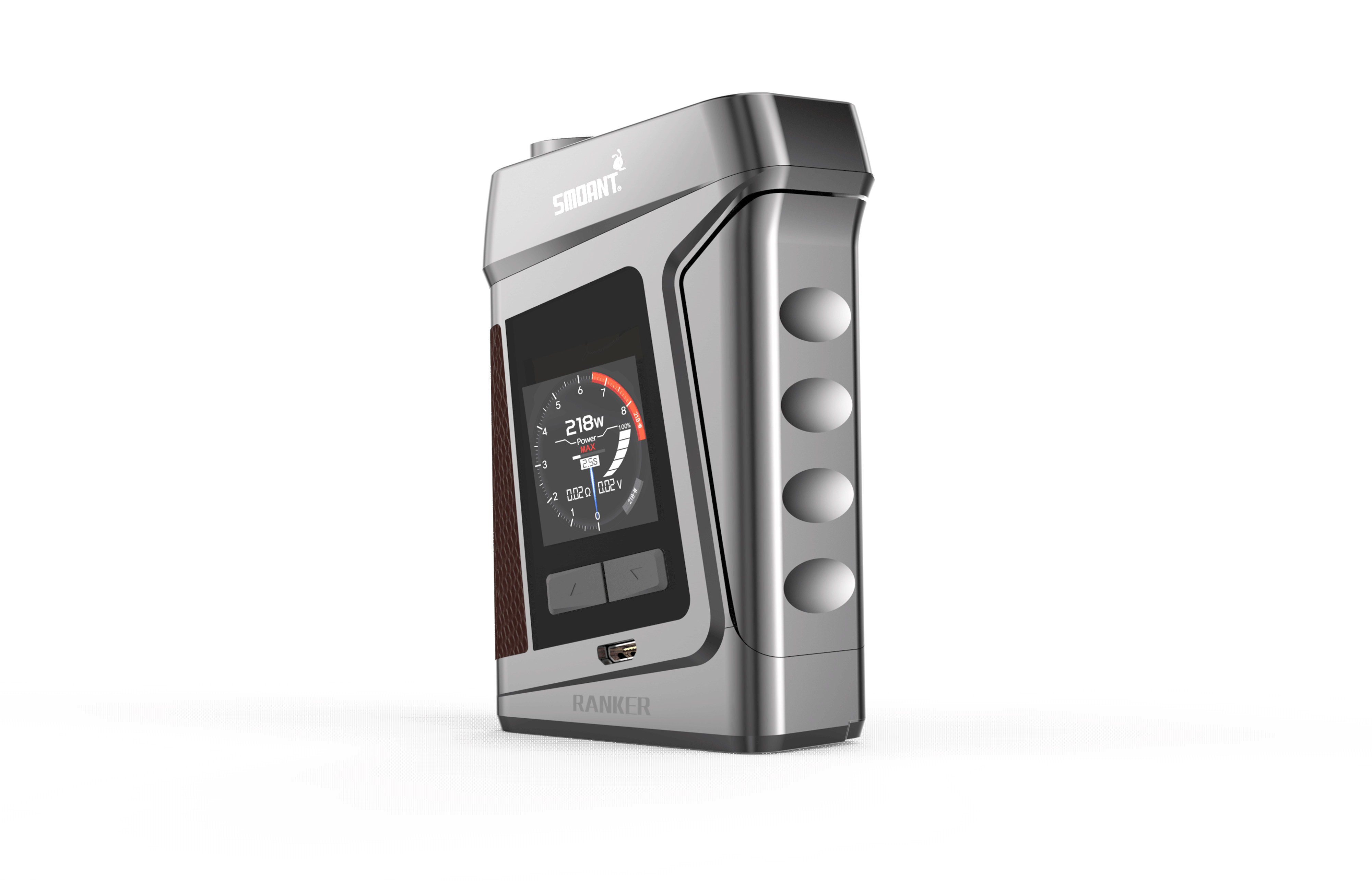Smoant Ranker 218W TC Box Mod Review-The return of big fire button