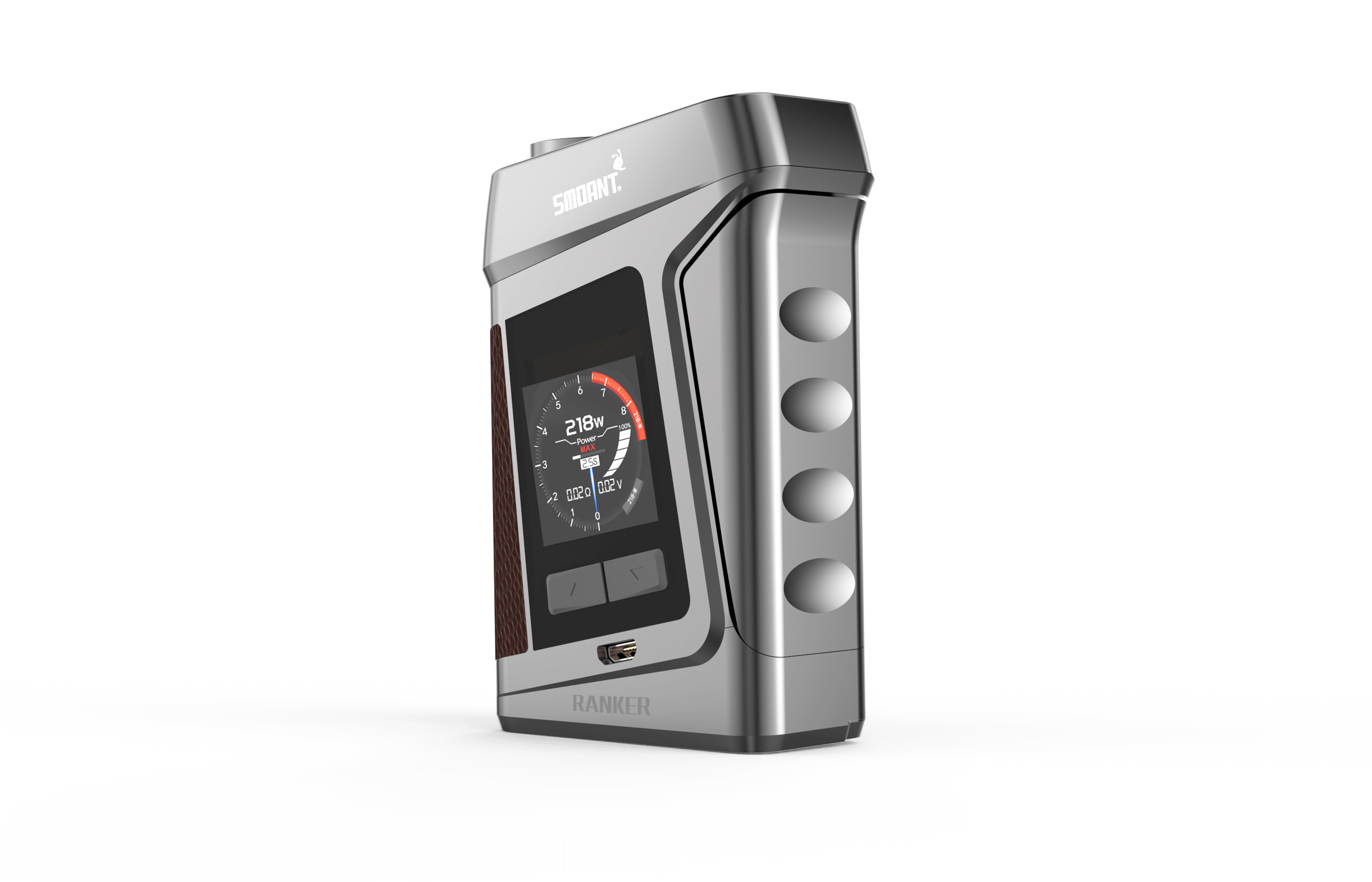 Smoant Ranker 218W TC Box Mod Review-The return of big fire button