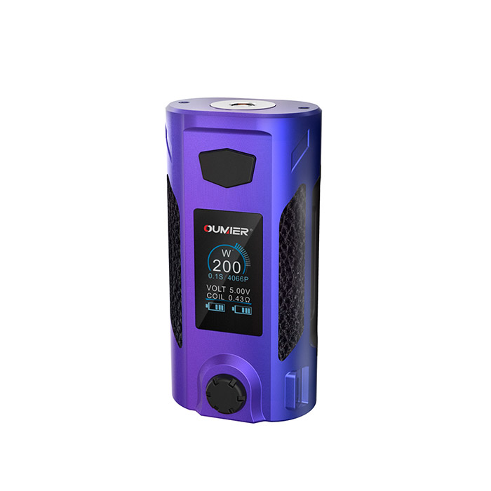 Oumier Rudder 200W Box Mod with WISMEC Column Subohm Tank 1_111_3