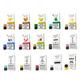 MYLE Salt Nicotine 50mg Vape Pods 0.9ml