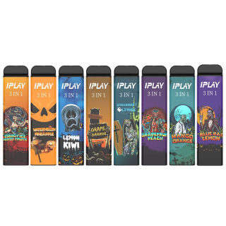 IPLAY 3 IN 1 Одноразовый набор 3000 затяжек