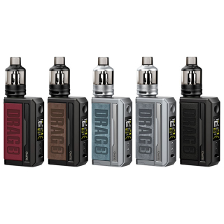 Kit de inicio de vaporizador Voopoo Drag 3 177W TC