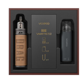 Juego de vaporizador Voopoo Drag X/S y Vmate Pod System