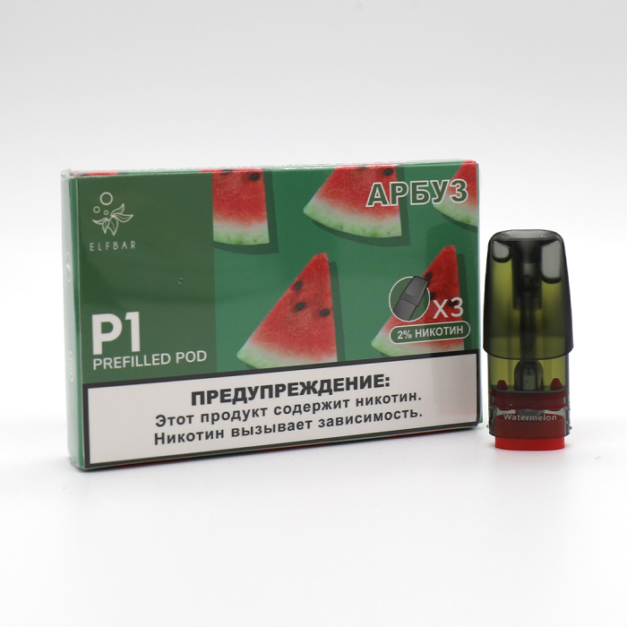 elf bar p1 prefilled pod Elf Bar P1 Pre-filled Pod 2ml 3pcs for MATE500 LITE350