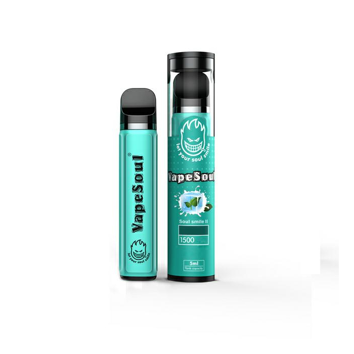Vapesoul Soul smile II Disposable Kit 1500puffs Vapesoul Soul smile II Disposable Kit 1500puffs