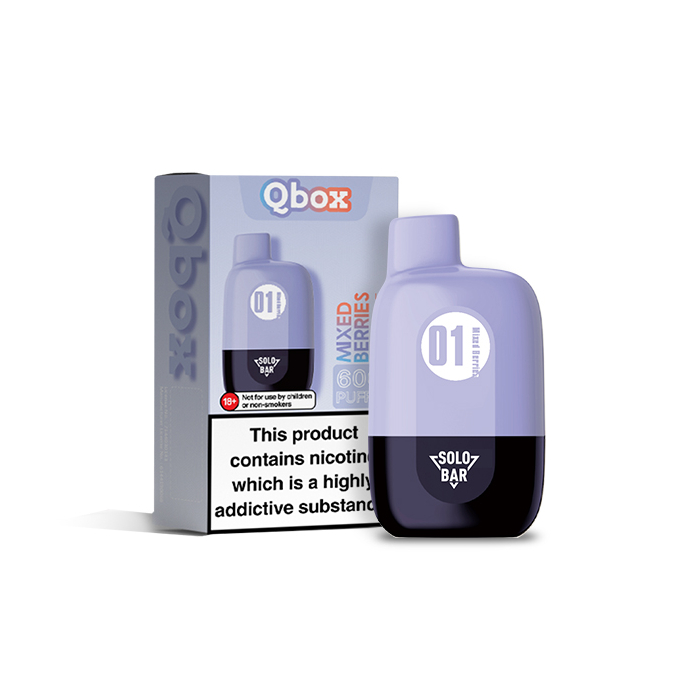 Solobar Qbox Disposable kit 600 puffs