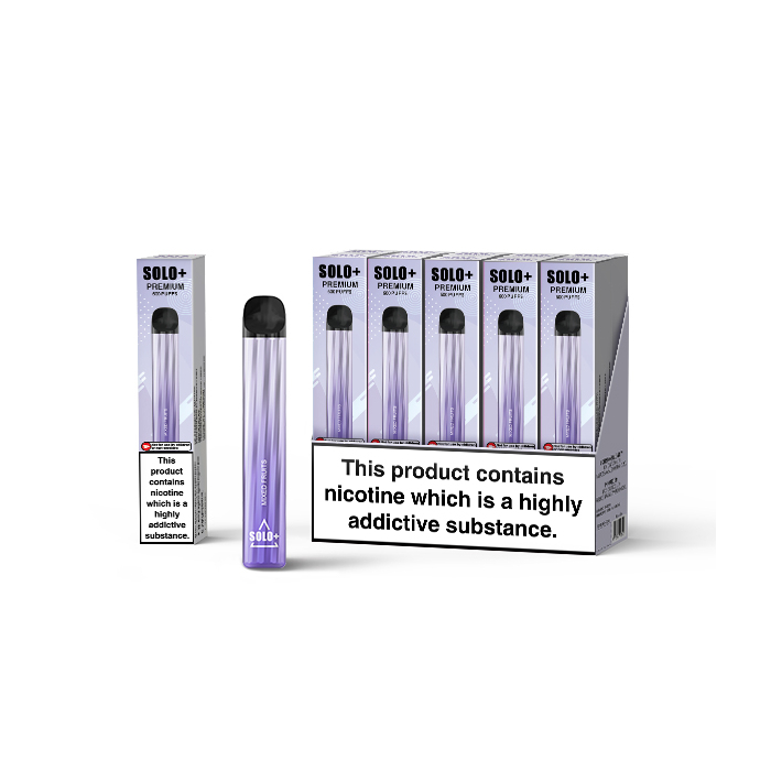 Solo Plus Premium Disposable Pod Kit 800 puffs/600 puffs