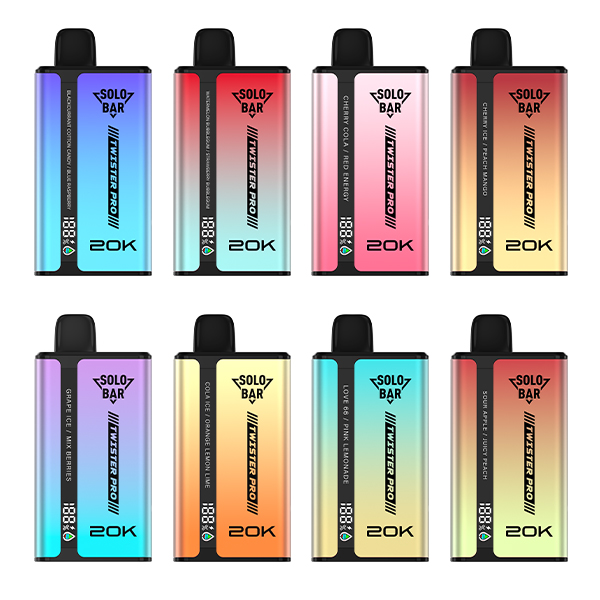 Solobar Twister pro Disposable Starter Kit 20000 Puffs