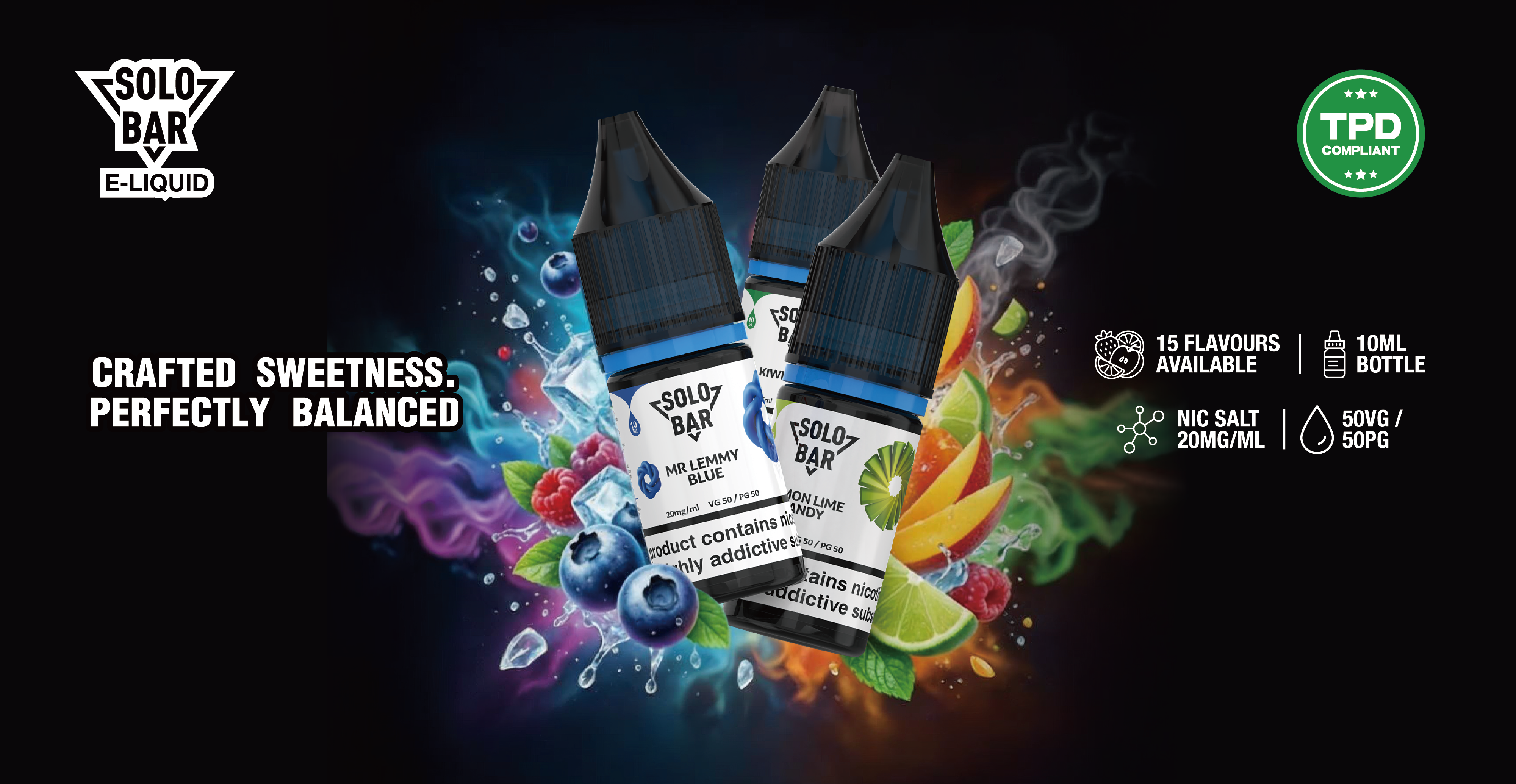 Solobar Unveils Its New Bottled E-Liquid Collection in the UK Today, 1 April 2026