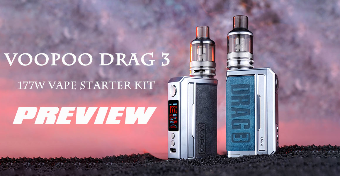 Voopoo Drag 3 177W TC Vape Starter Kit 