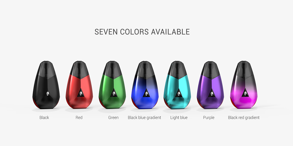 Colors Available of Vaptio ET AUTO Kit