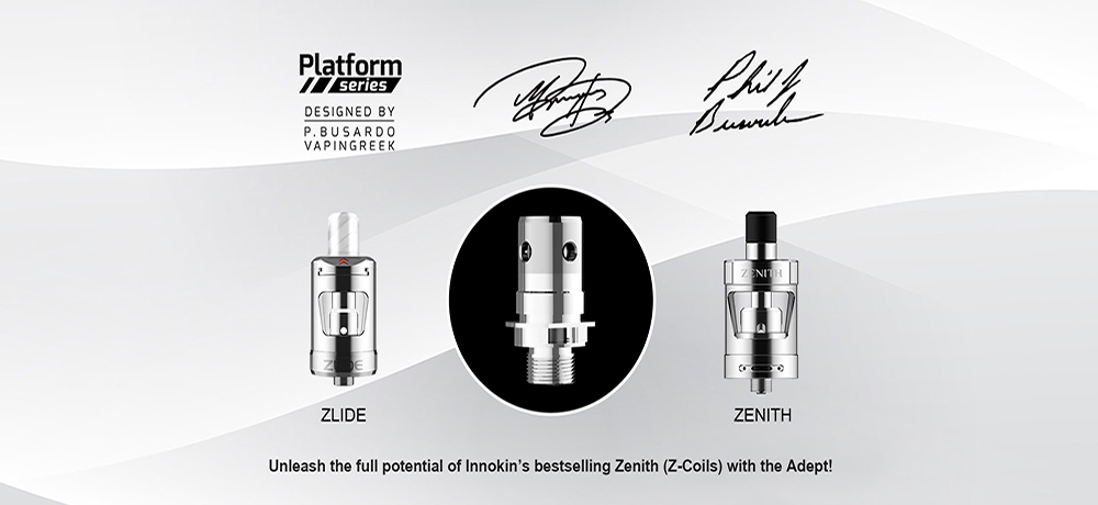 Features of Innokin Adept Zlide Kit