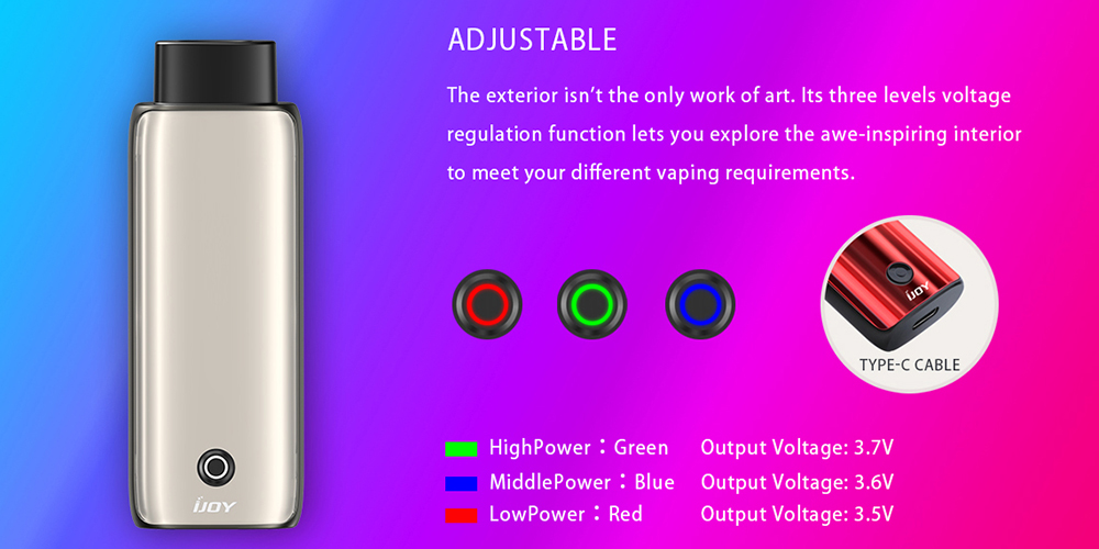 Features of Innokin IJOY NEPTUNE Kit