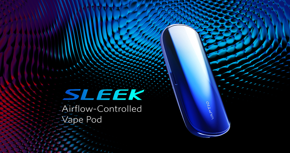 Features of Vaptio Sleek Pod kit