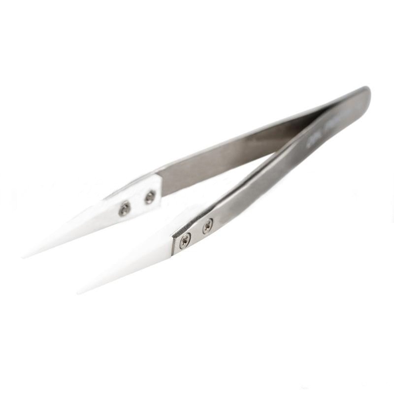 Coil Master Ceramic Tweezer Stainless Steel image 1