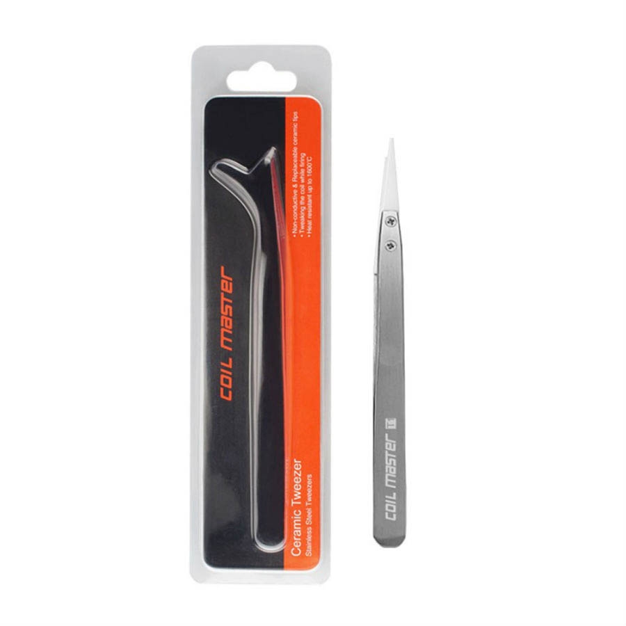 Coil Master Ceramic Tweezer Stainless Steel image 3