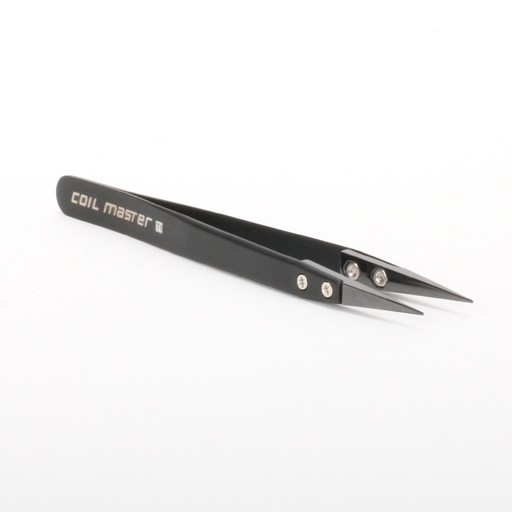 Coil Master Ceramic Tweezer Black image 1