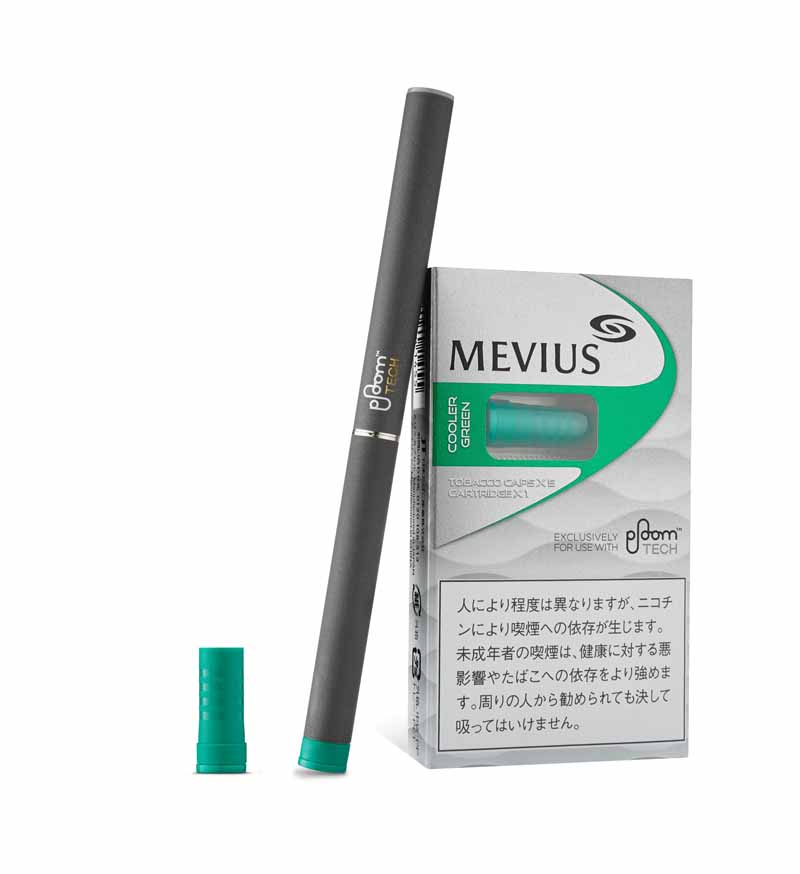 没有燃烧的烟草,HNB,日本和电子香烟