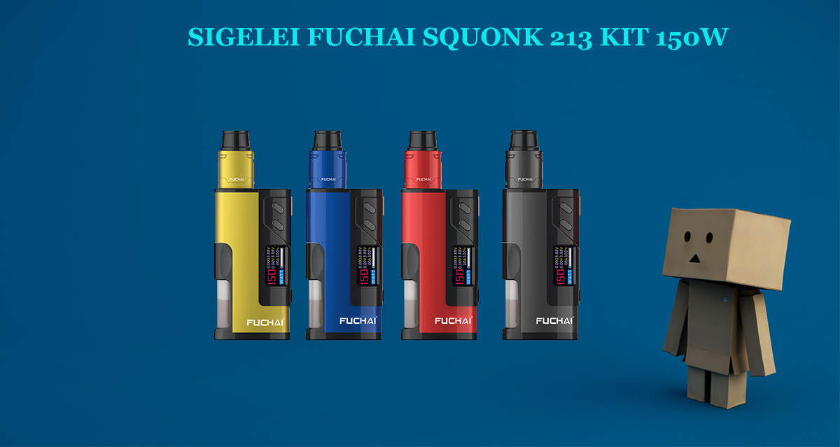Sigelei Fuchai Squonk 213 Kit 150W