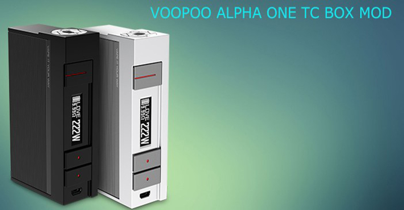 VOOPOO Alpha One TC Box Mod 222W