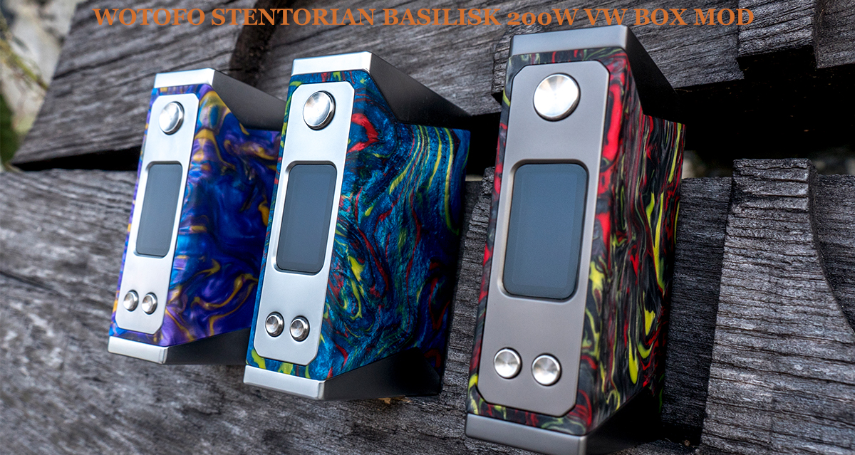 Wotofo Stentorian Basilisk 200W VW Box Mod