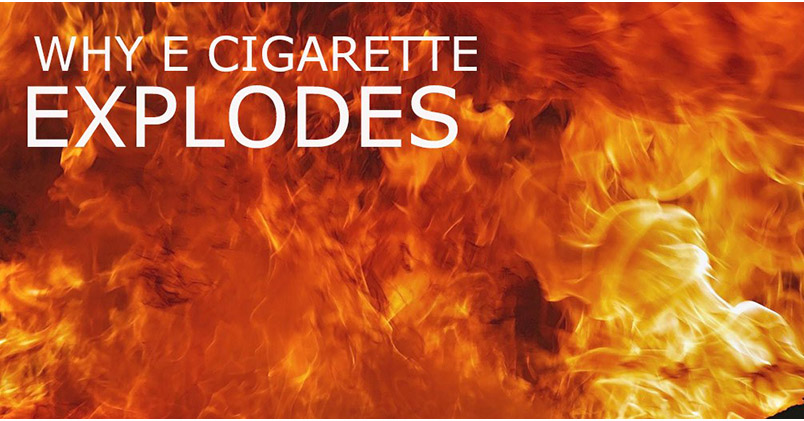 why e cigarette explodes