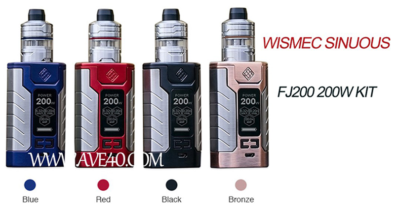 Wismec Sinuous FJ200 200W Kit