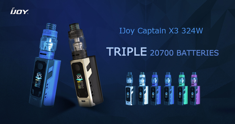 IJOY Captain X3 Review | The First Triple 20700 Mod