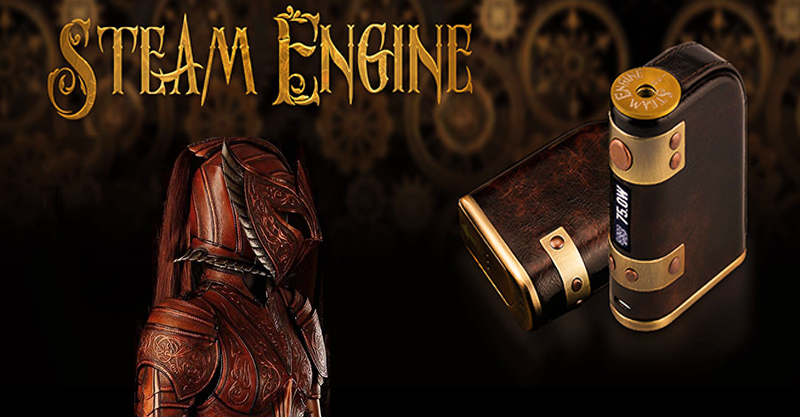 Vapeman Steam Engine  DNA75 Box Mod Review--- Armor and Helmet for Vaping Warriors