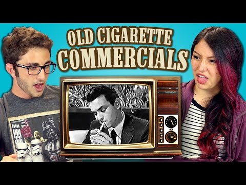 TEENS REACT TO CIGARETTE COMMERCIALS