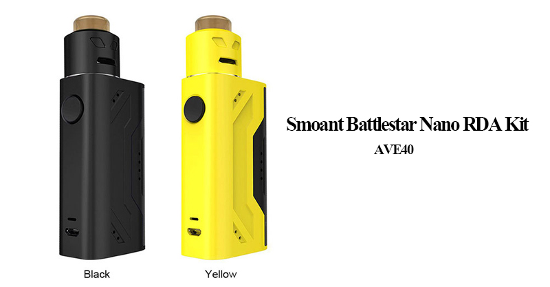 Smoant Battlestar Nano RDA Kit Preview