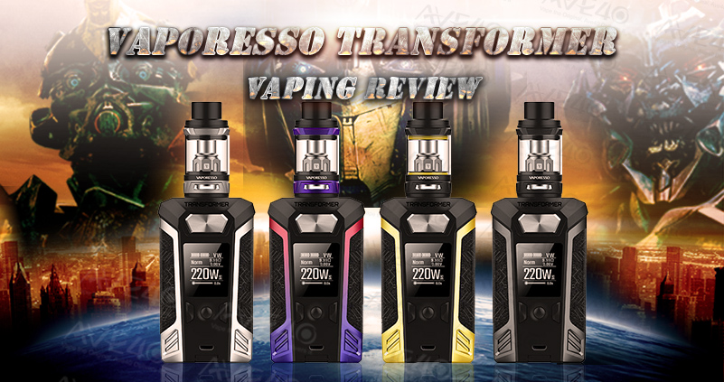 Vaping Daily Reveiw | VAPORESSO TRANSFORMER 200W KIT