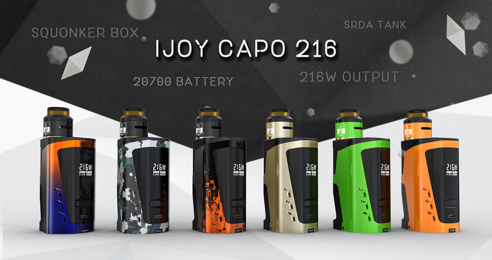 IJOY CAPO 216 SRDA Kit Review