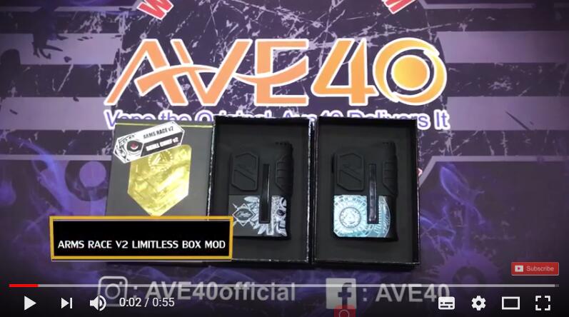 Limitless Arms Race V2 220W Box Mod Unbox