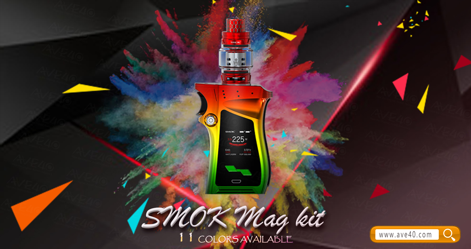 SMOK Mag 225W Kit Review - Gun Power, Lock & Load