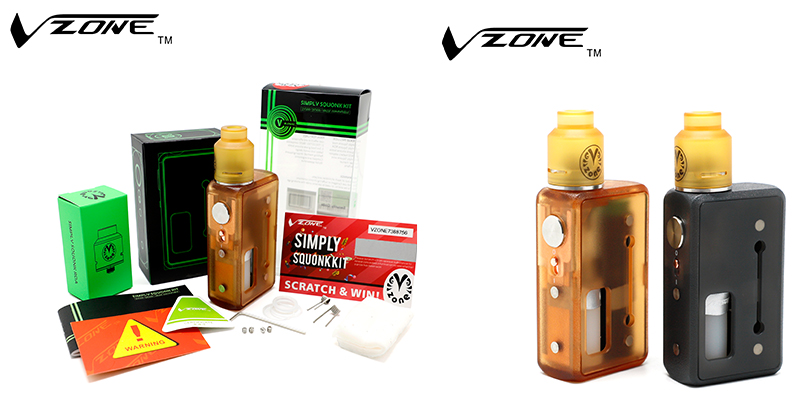 Vzone Simply Squonk Kit Unbox Video