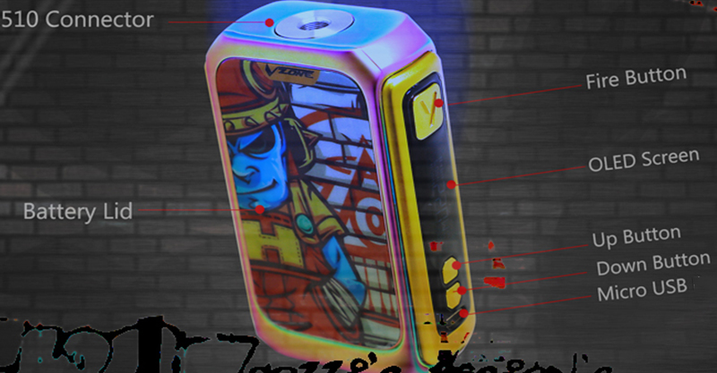Vzone Graffiti 220W TC Box Mod