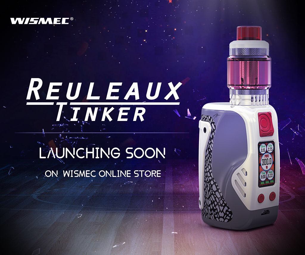 WISMEC Reuleaux Tinker 300W TC Kit Preview