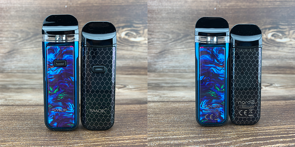 smok nord x VS smok nord 2